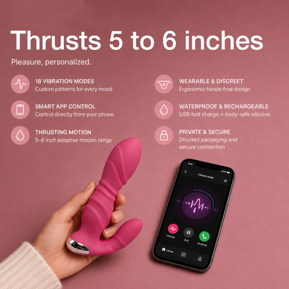 Woodpecker™ Thrusting Smart Massager